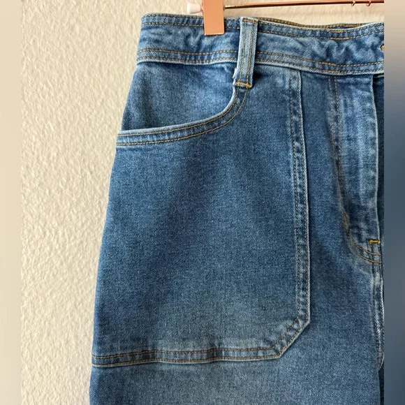 Boden Denim Wide Leg Jeans